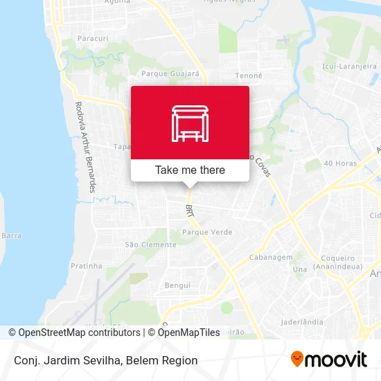 Conj. Jardim Sevilha map