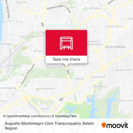 Augusto Montenegro Com Transcoqueiro map