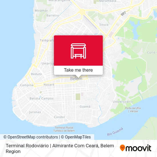 Terminal Rodoviário | Almirante Com Ceará map