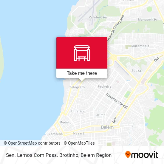 Sen. Lemos Com Pass. Brotinho map