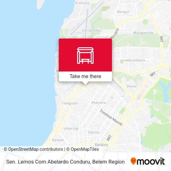 Sen. Lemos Com Abelardo Conduru map