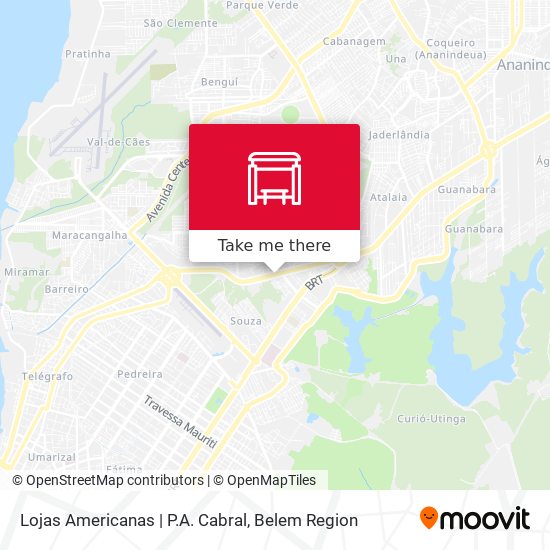 Lojas Americanas | P.A. Cabral map