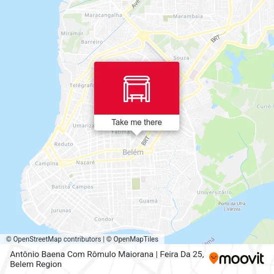 Antônio Baena Com Rômulo Maiorana | Feira Da 25 map