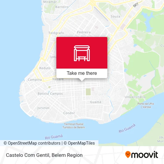 Mapa Castelo Com Gentil