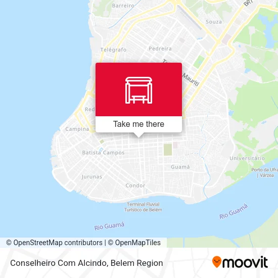 Conselheiro Com Alcindo map