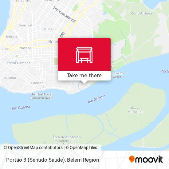 Portão 3 (Sentido Saúde) map