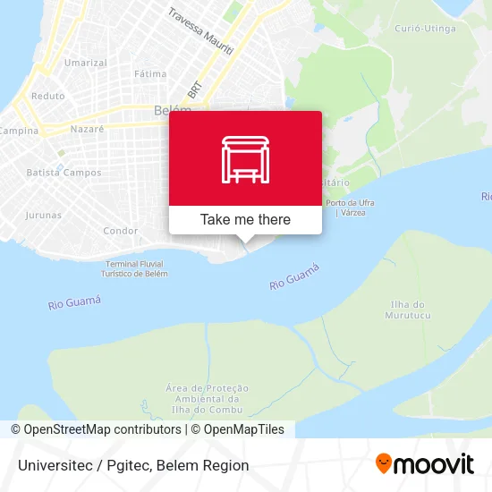 Universitec / Pgitec map