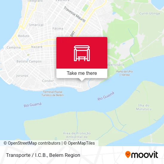 Transporte / I.C.B. map