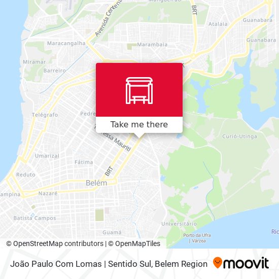 João Paulo Com Lomas | Sentido Sul map