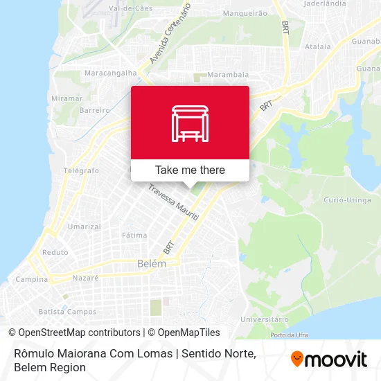Rômulo Maiorana Com Lomas | Sentido Norte map