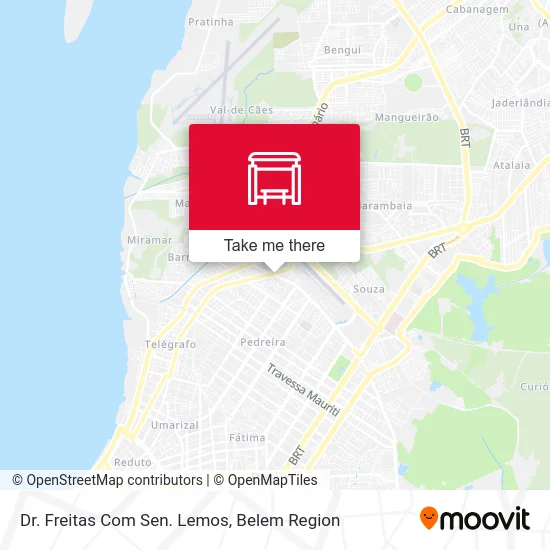 Dr. Freitas Com Sen. Lemos map