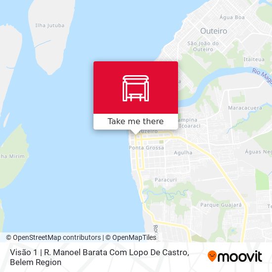 Visão 1 | R. Manoel Barata Com Lopo De Castro map