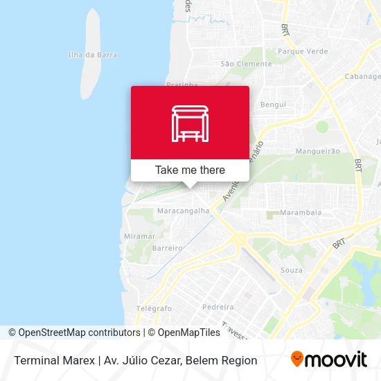 Terminal Marex | Av. Júlio Cezar map