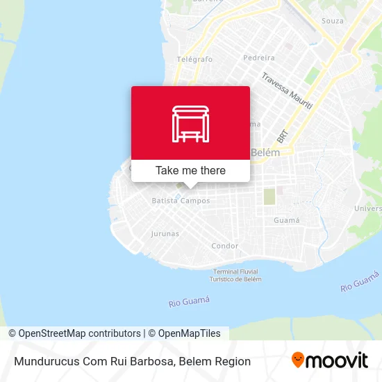 Mundurucus Com Rui Barbosa map