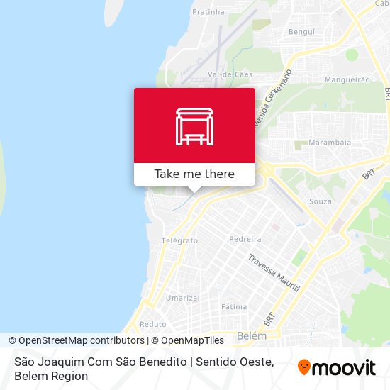 São Joaquim Com São Benedito | Sentido Oeste map