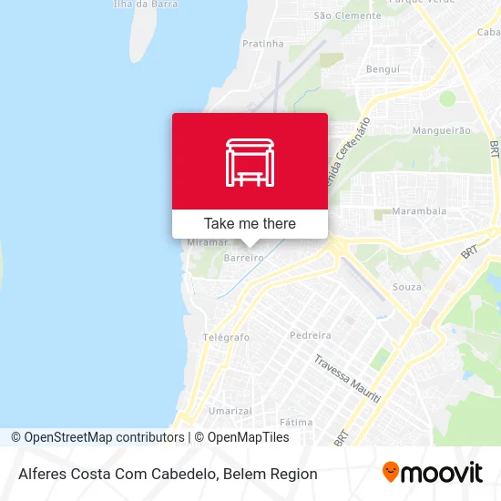 Alferes Costa Com Cabedelo map