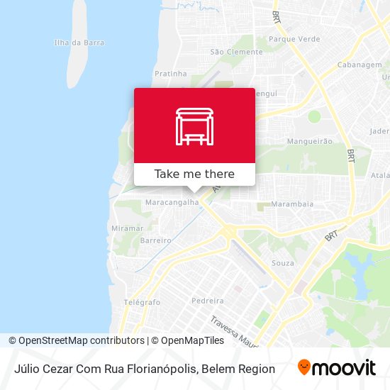 Júlio Cezar Com Rua Florianópolis map