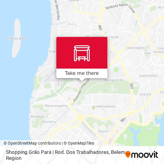 Shopping Grão Pará | Rod. Dos Trabalhadores map