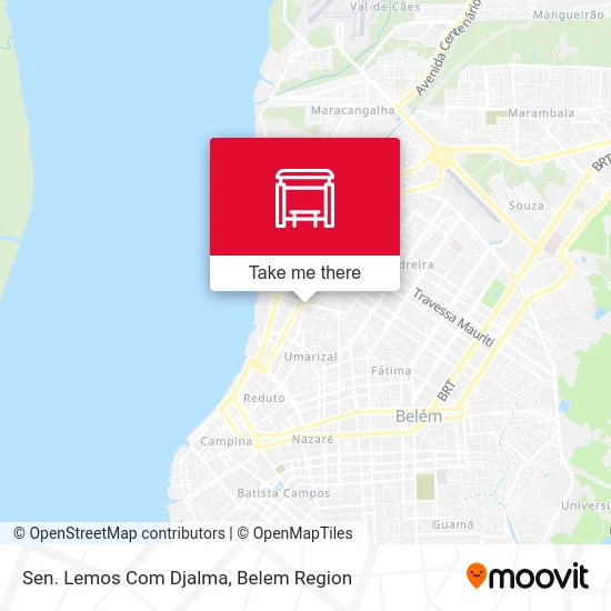 Sen. Lemos Com Djalma map