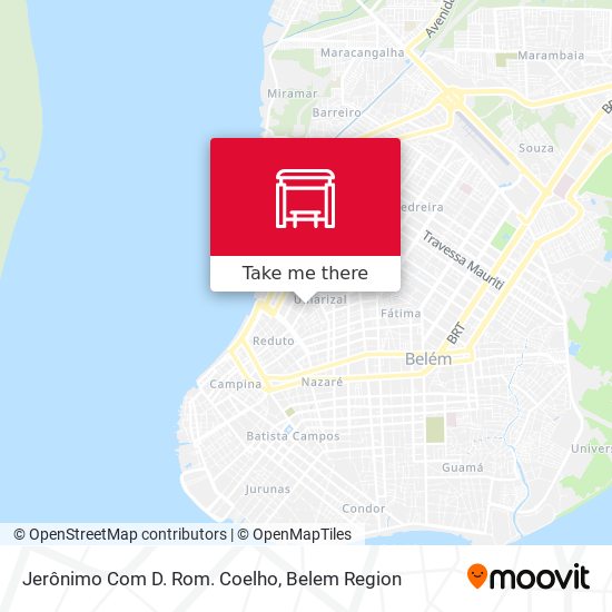 Jerônimo Com D. Rom. Coelho map