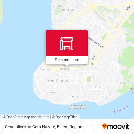 Generalíssimo Com Nazaré map