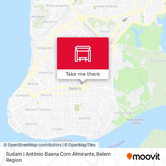 Sudam | Antônio Baena Com Almirante map