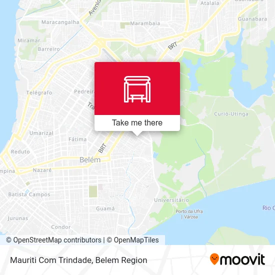 Mauriti Com Trindade map