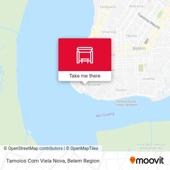 Tamoios Com Viela Nova map