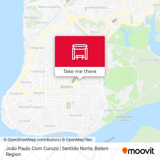 João Paulo Com Curuzú | Sentido Norte map