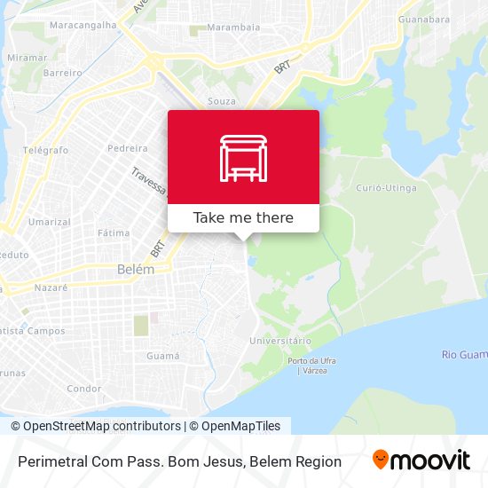 Perimetral Com Pass. Bom Jesus map