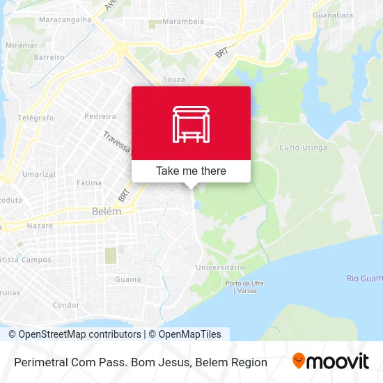 Perimetral Com Pass. Bom Jesus map