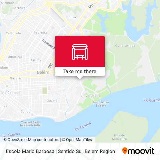 Escola Mario Barbosa | Sentido Sul map