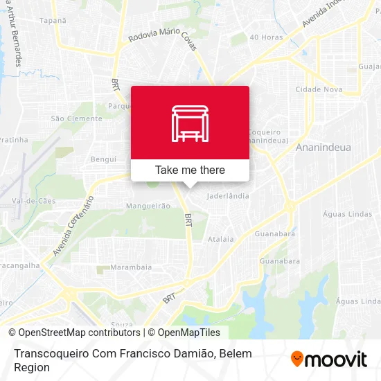 Transcoqueiro Com Francisco Damião map