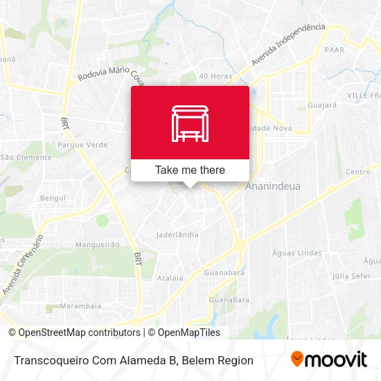 Transcoqueiro Com Alameda B map