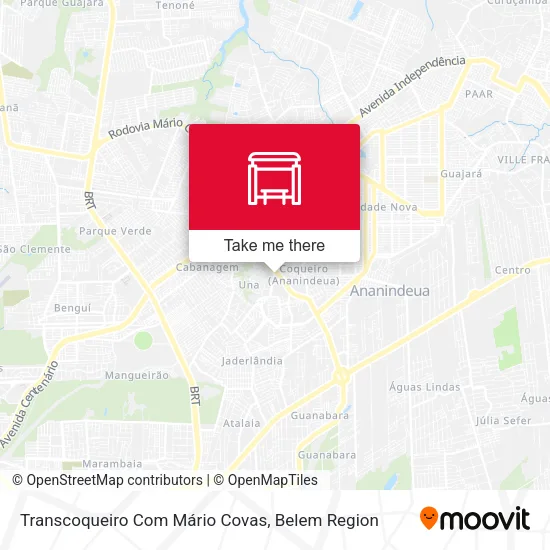 Transcoqueiro Com Mário Covas map