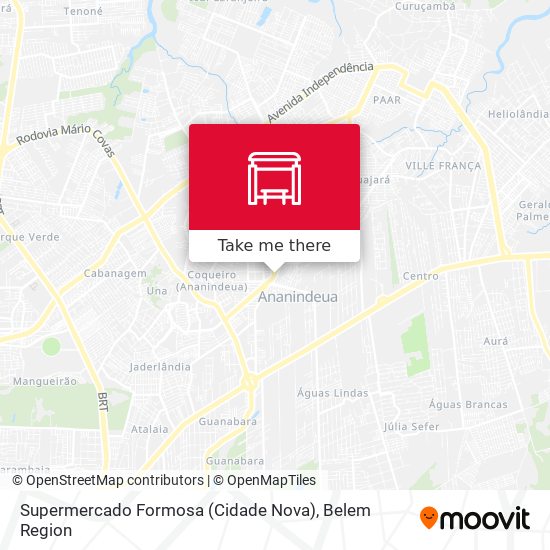 Supermercado Formosa (Cidade Nova) map