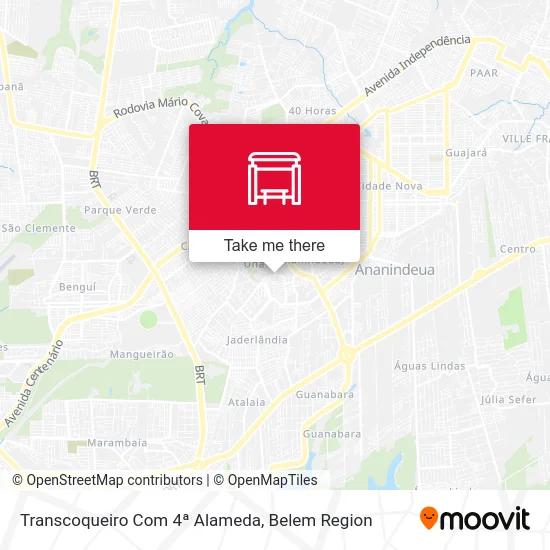 Transcoqueiro Com 4ª Alameda map