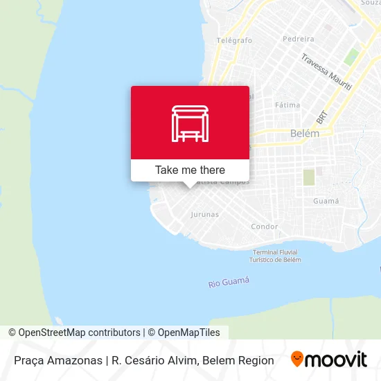 Praça Amazonas | R. Cesário Alvim map