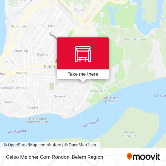 Celso Malcher Com Rondon map