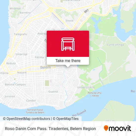 Roso Danin Com Pass. Tiradentes map