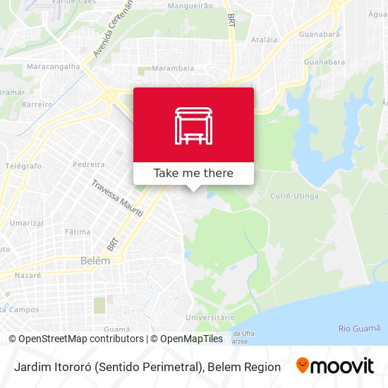 Jardim Itororó (Sentido Perimetral) map