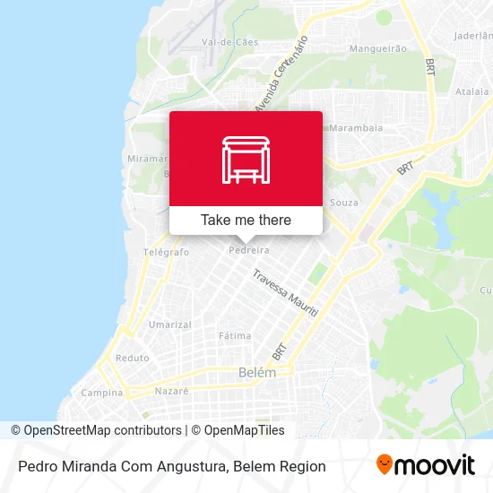 Pedro Miranda Com Angustura map