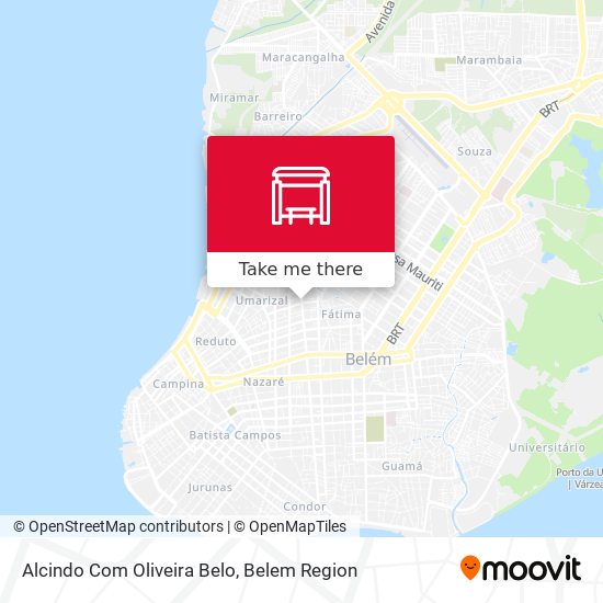 Alcindo Com Oliveira Belo map