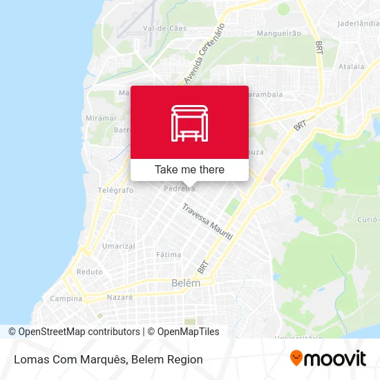 Lomas Com Marquês map