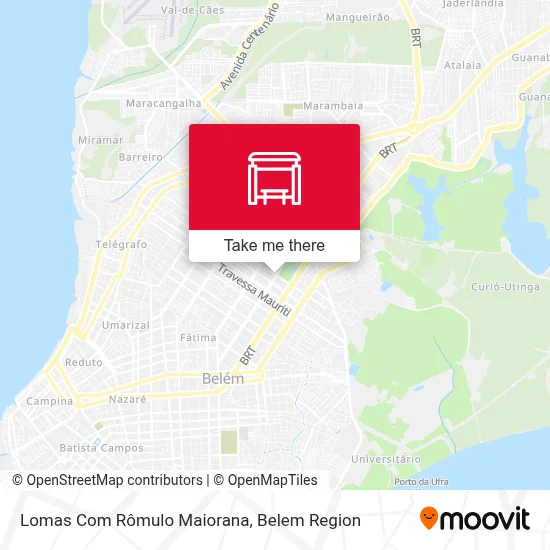 Lomas Com Rômulo Maiorana map