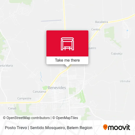 Posto Trevo | Sentido Mosqueiro map