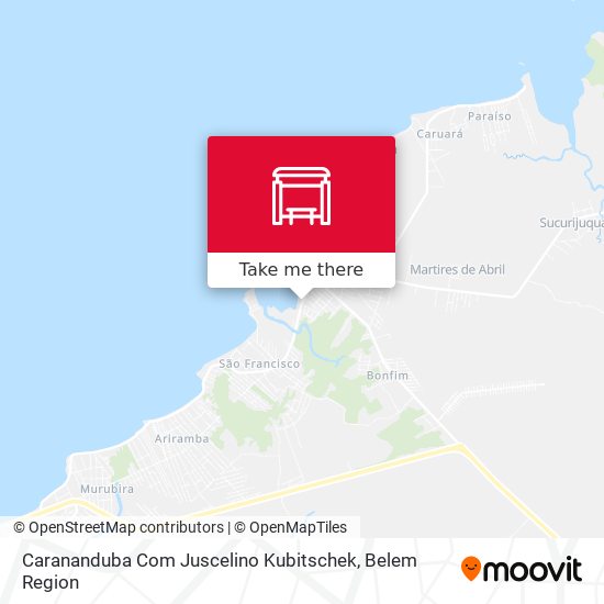 Carananduba Com Juscelino Kubitschek map