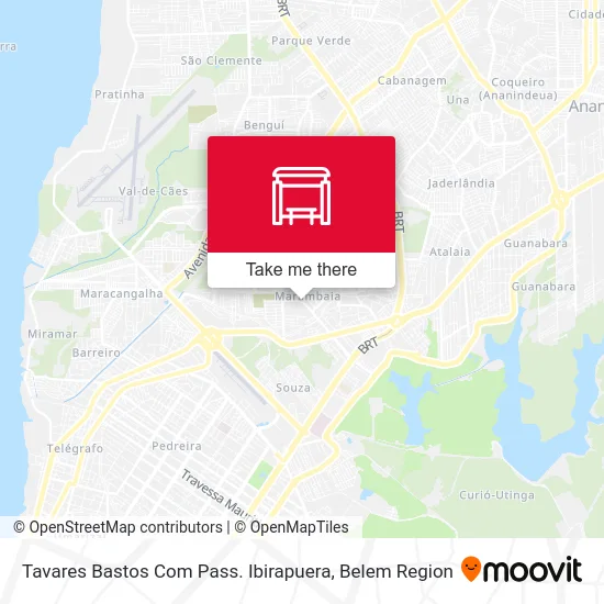 Tavares Bastos Com Pass. Ibirapuera map