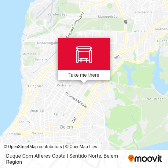 Duque Com Alferes Costa | Sentido Norte map