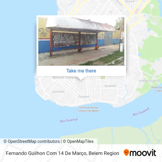 Fernando Guilhon Com 14 De Março map